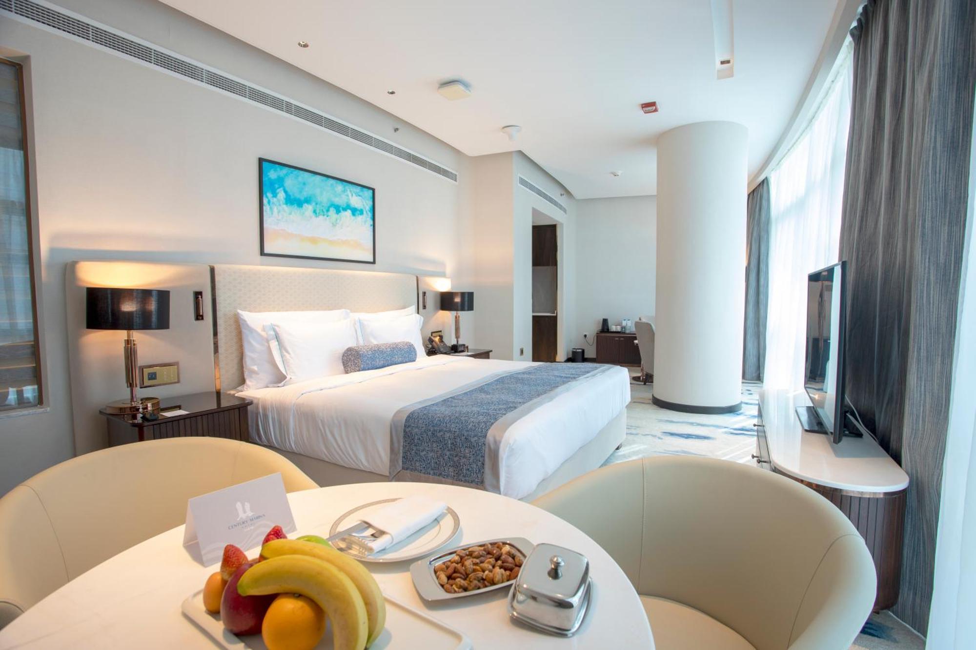 Century Marina Hotel - Lusail Eksteriør billede A bedroom at the hotel